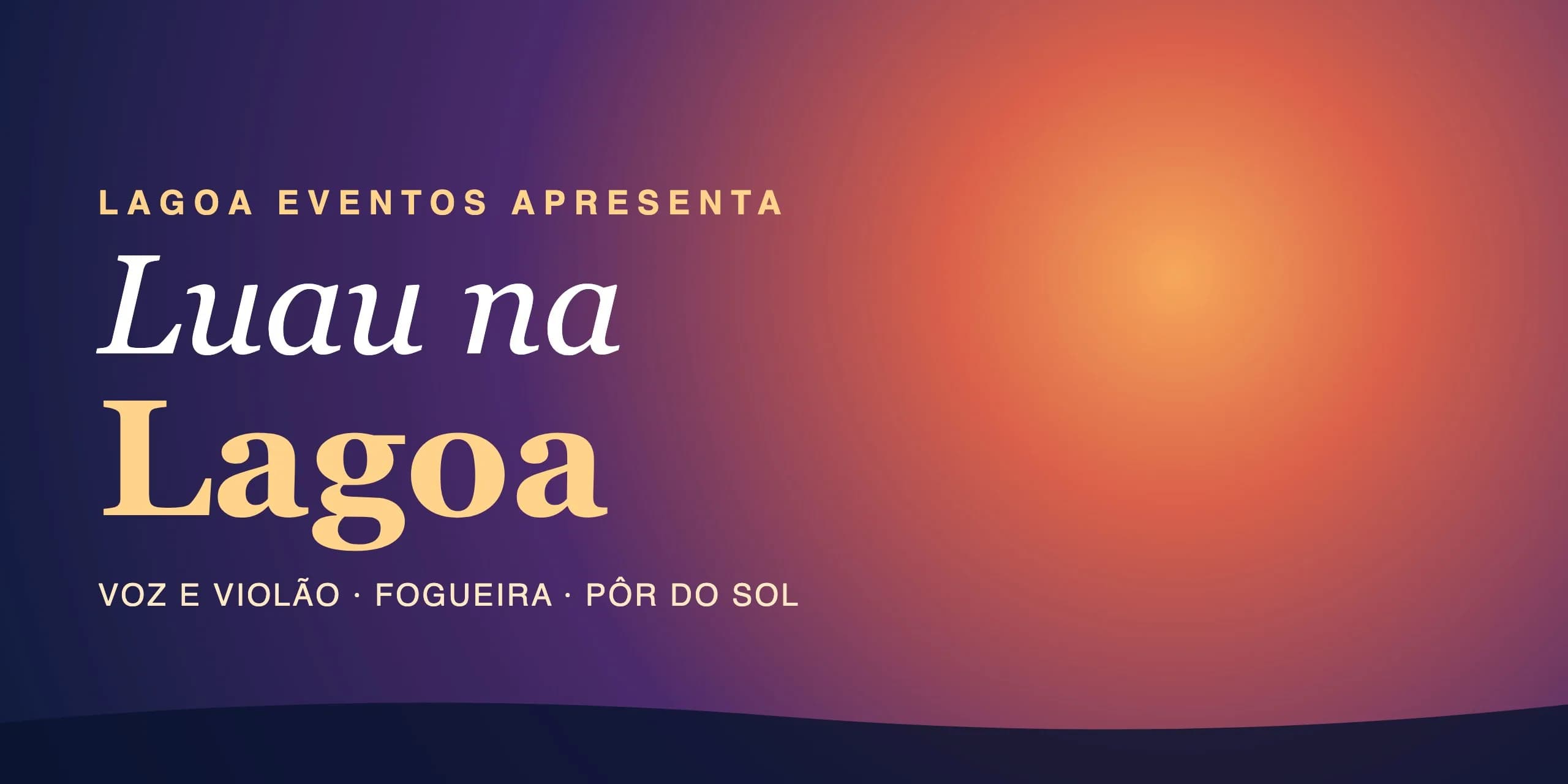 Luau na Lagoa